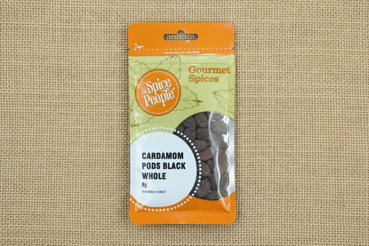 Cardamom pods black whole (8g)