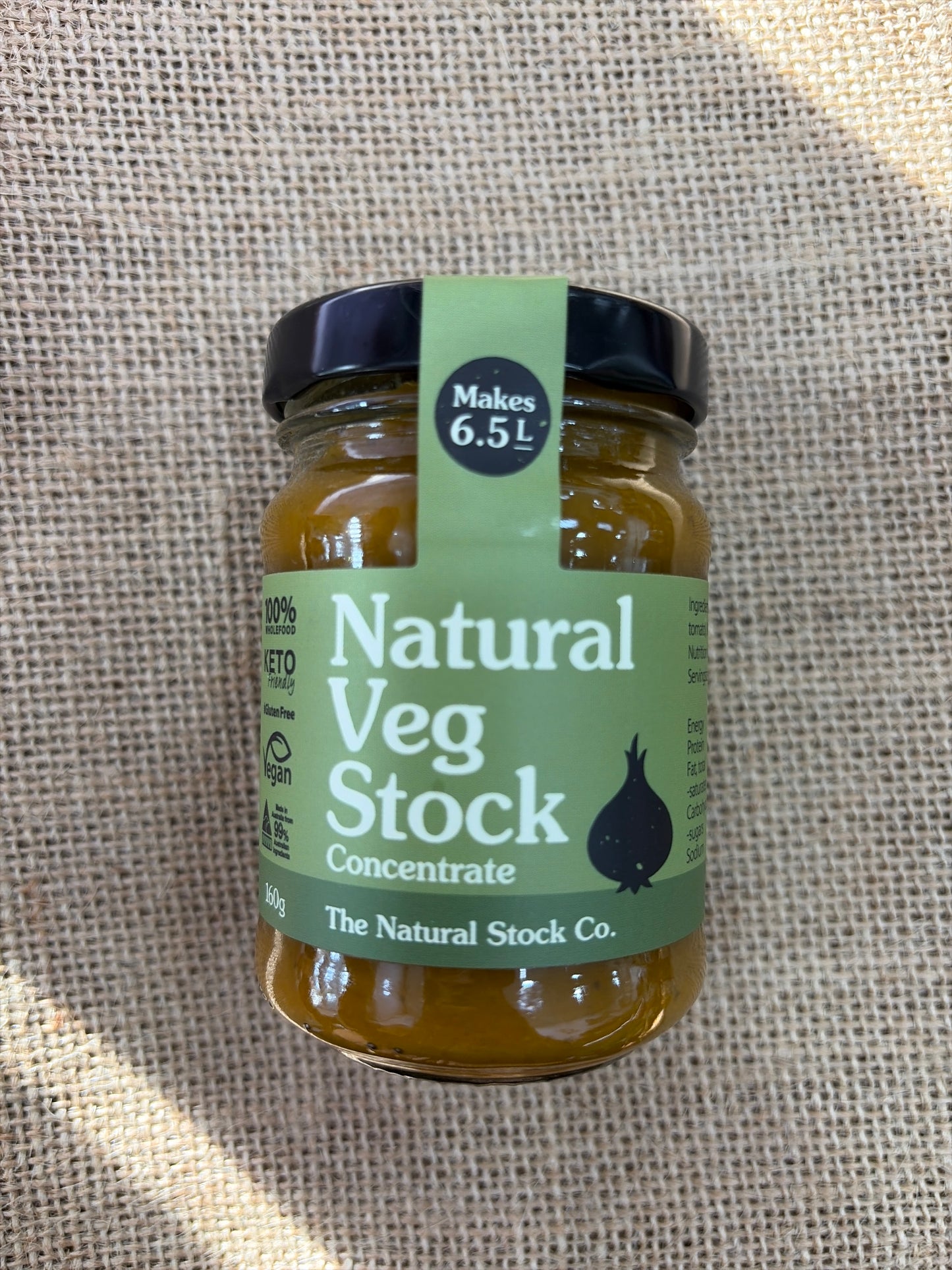 Natural veg stock 160g