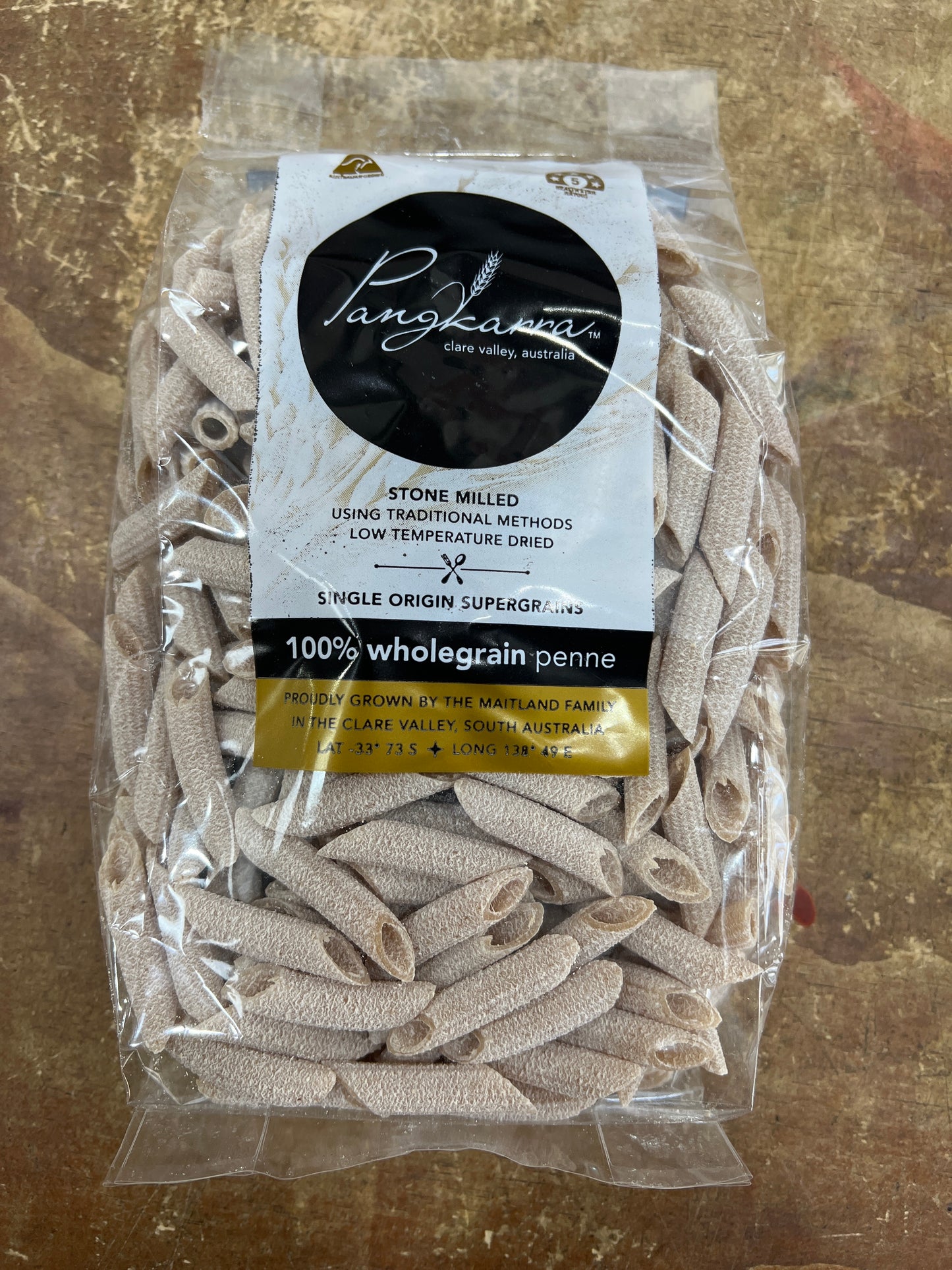 100% whole grain Penne pasta