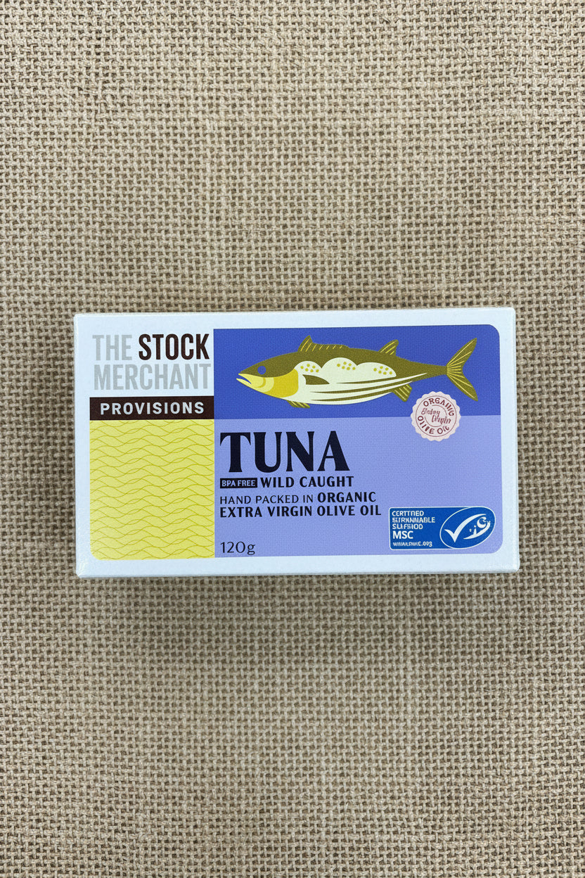 Tuna in organic olive oil 120g