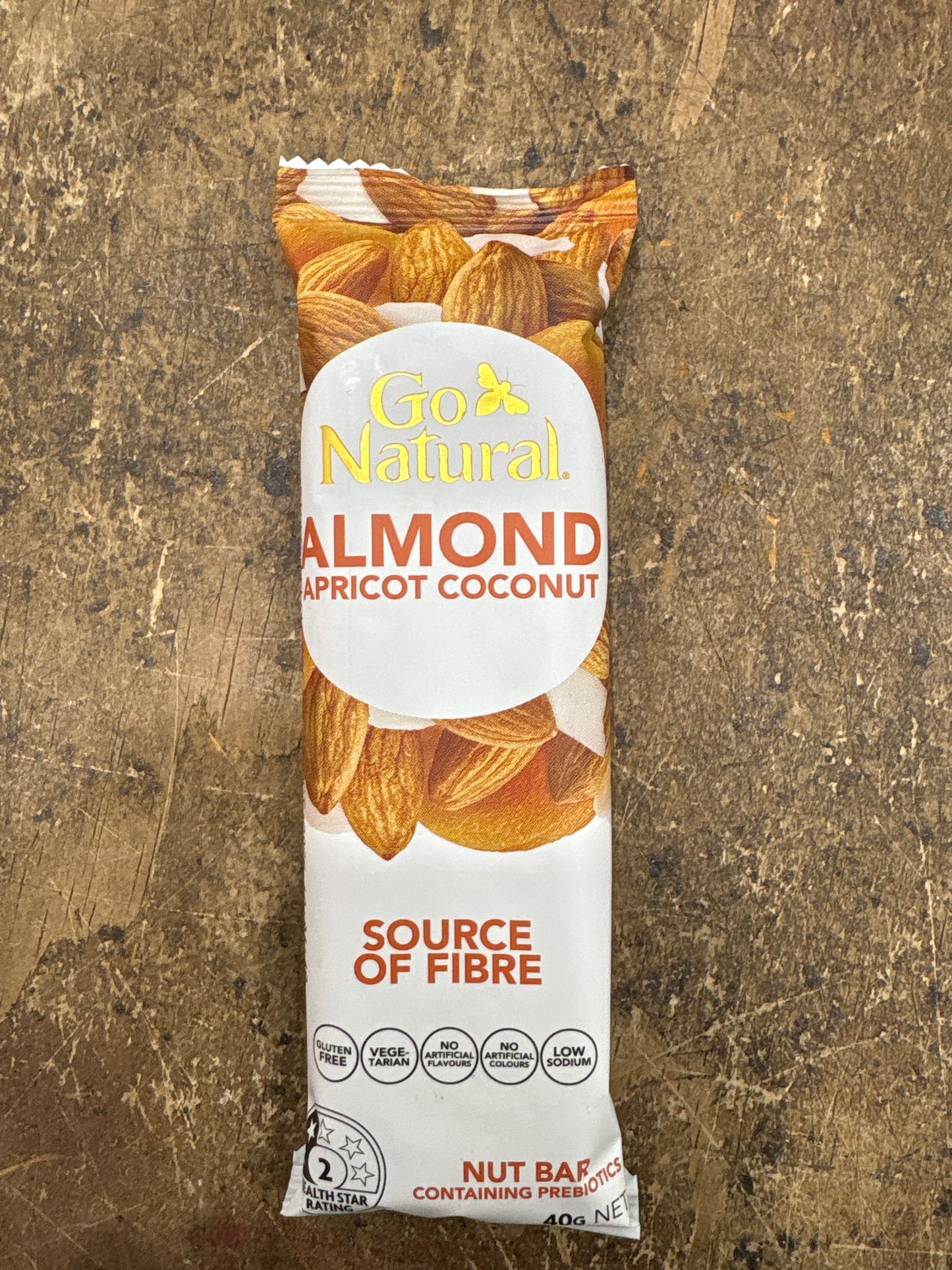 Almond apricot coconut (40g)