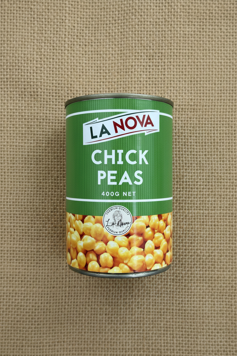 Canned chick peas 400gm net