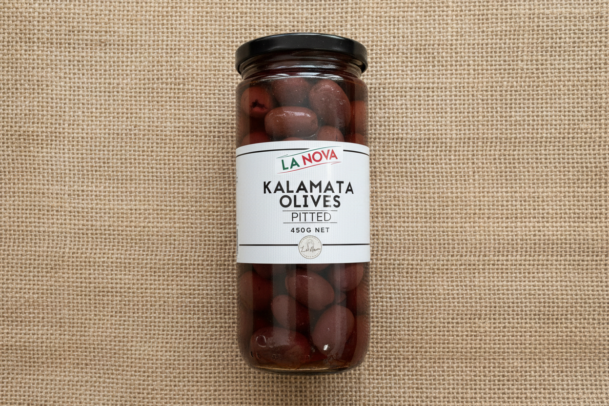 Pitted Kalamata olives 450gm