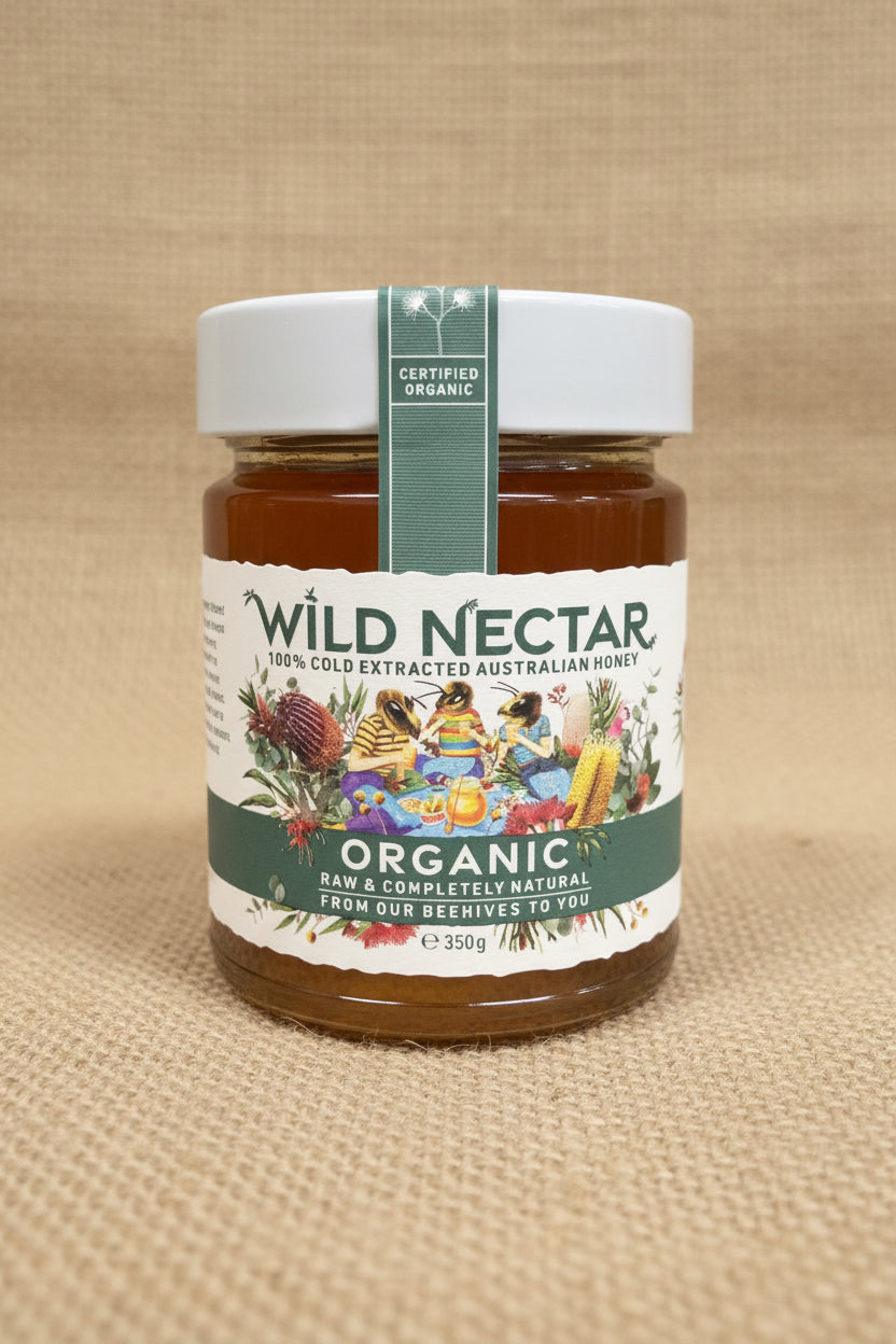 Organic Cold extracted Australian honey