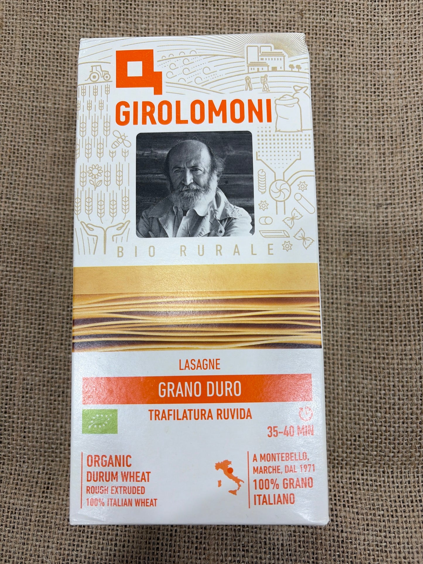 Organic Durum wheat Lasagne 500g