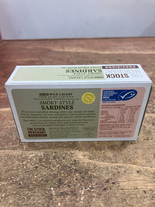 Smoky style Sardines 120 g