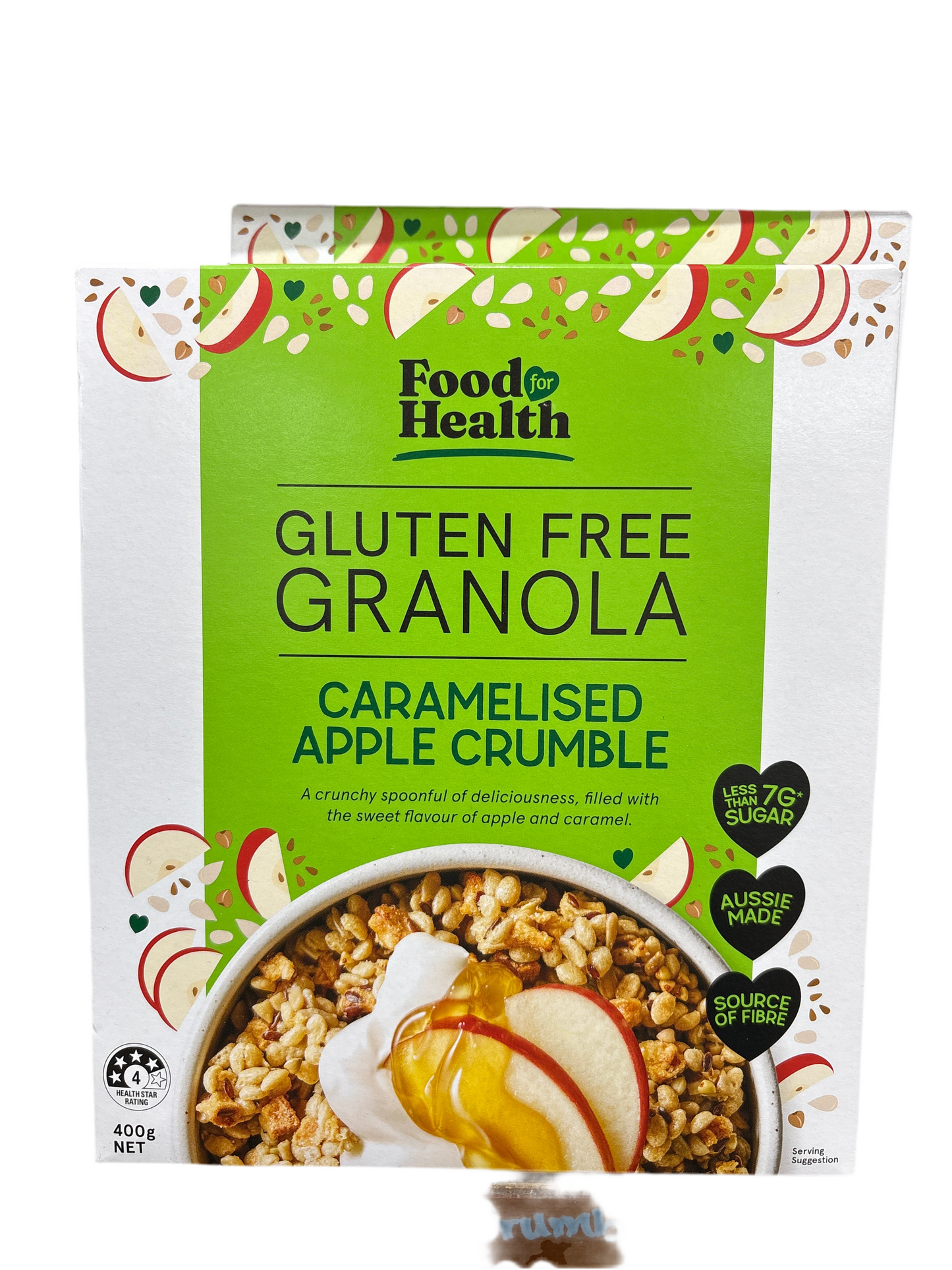 Caramelised apple crumble Granola(400g)