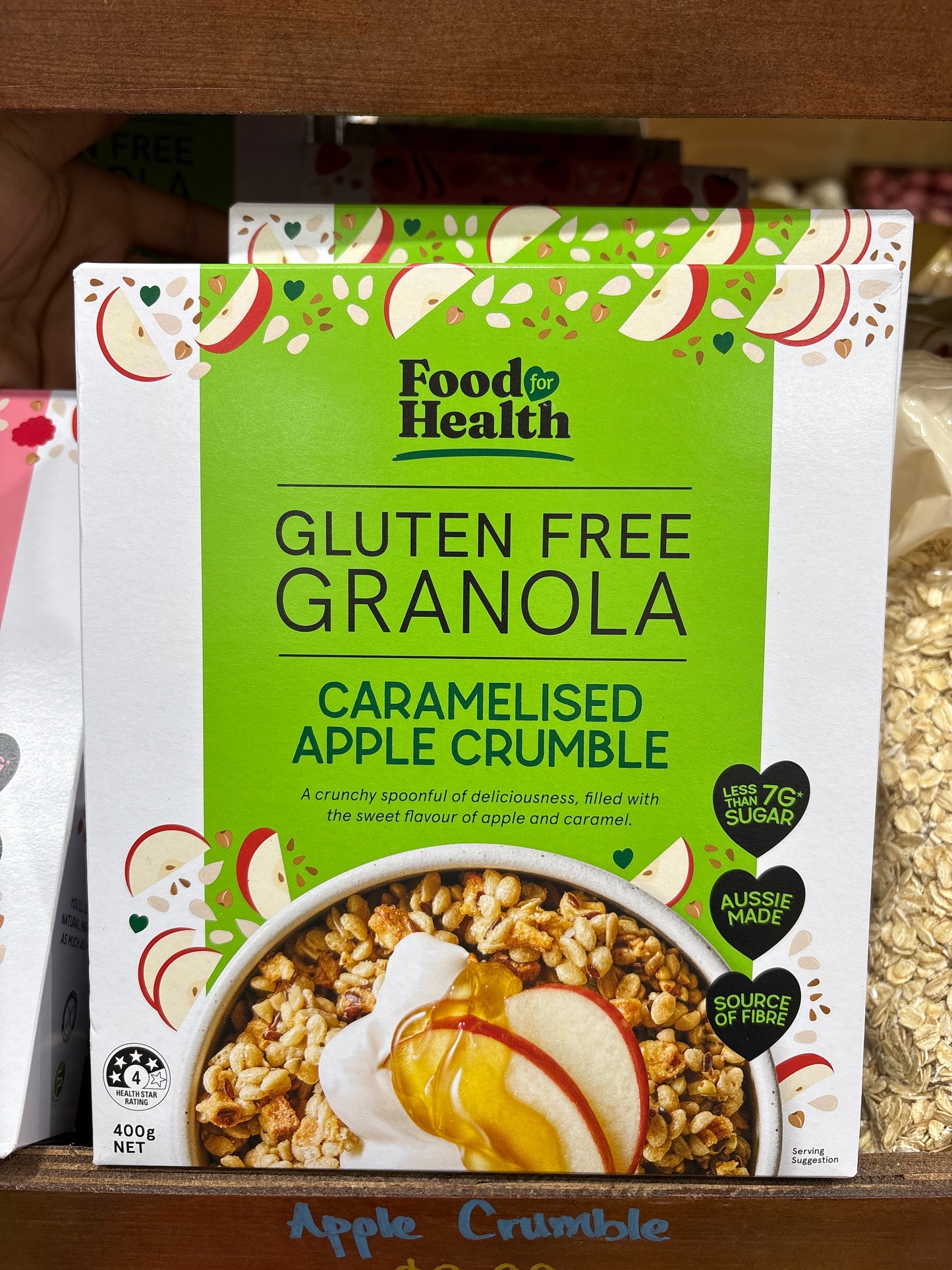 Caramelised apple crumble Granola(400g)