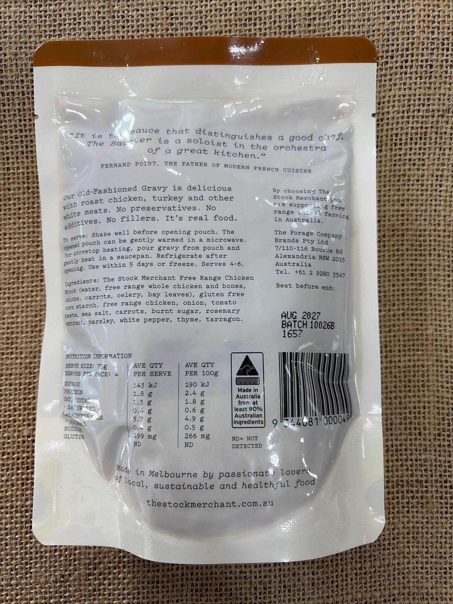 Old fashioned gravy 300g