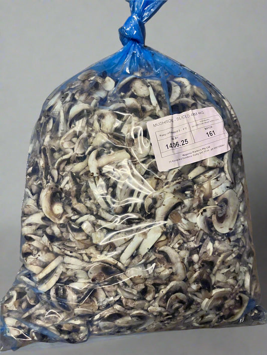 Sliced Mushroom 4kg bag