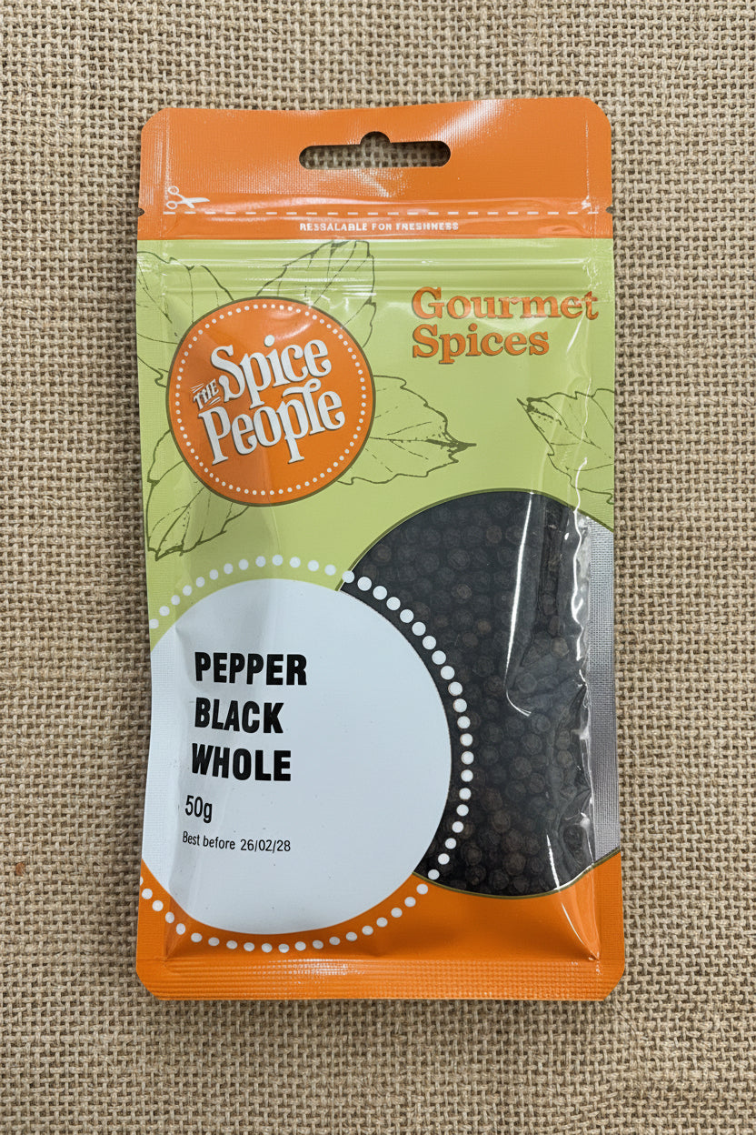 Pepper black whole 50g