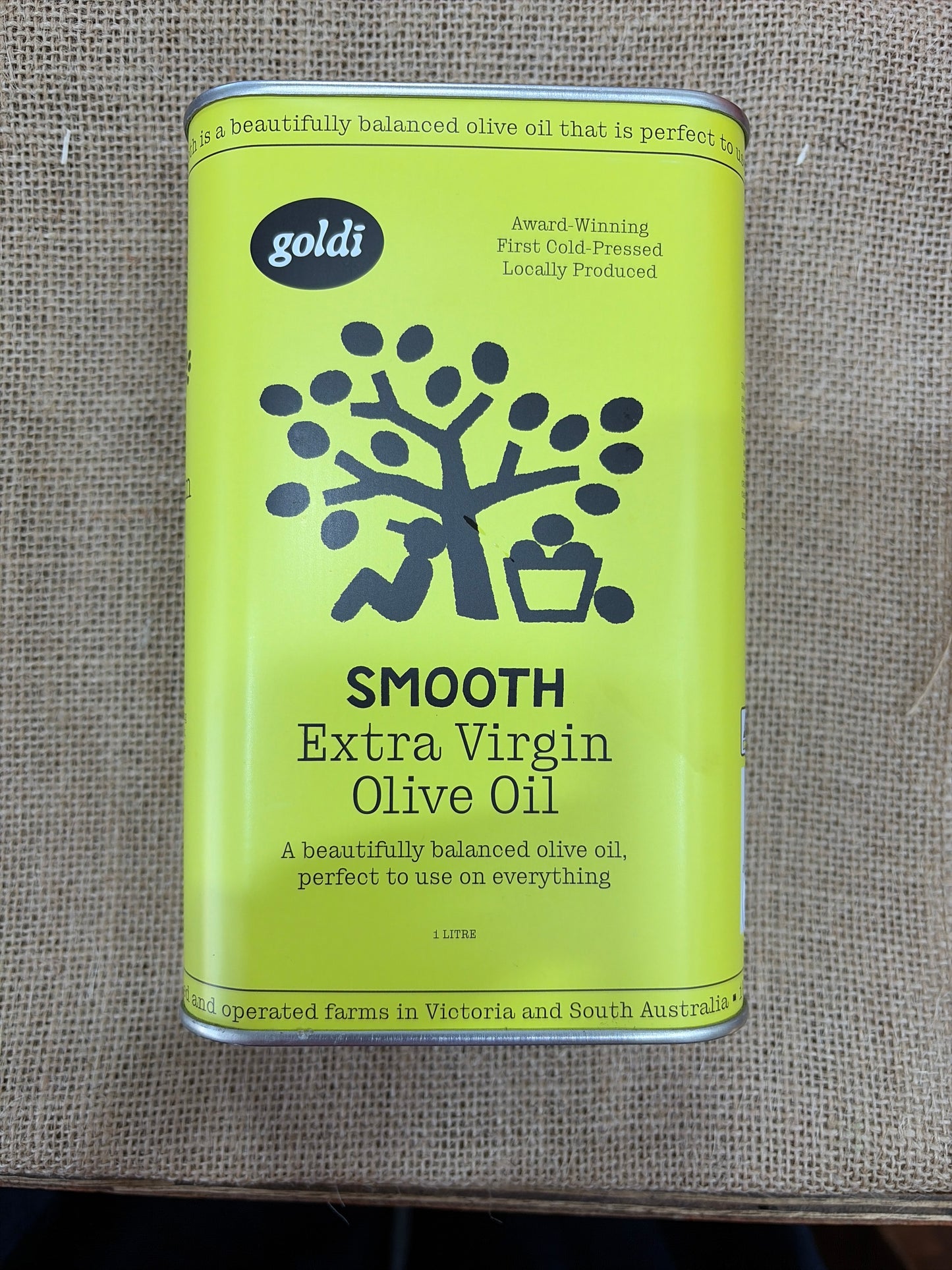 Goldi smooth extra virgin olive oil 1lt
