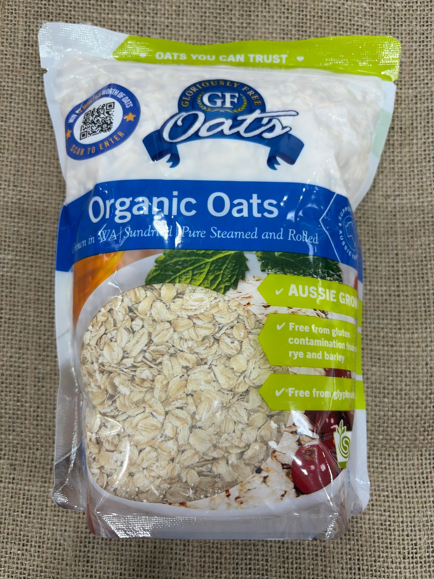 Organic Oats 500g