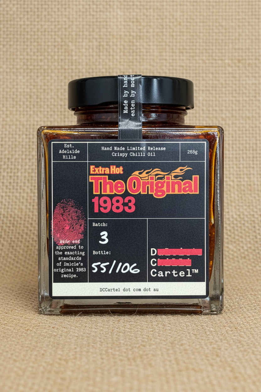 Extra hot chilli oil