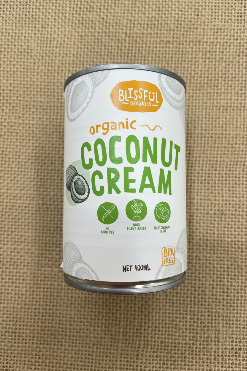 Organic coconut cream 400ml