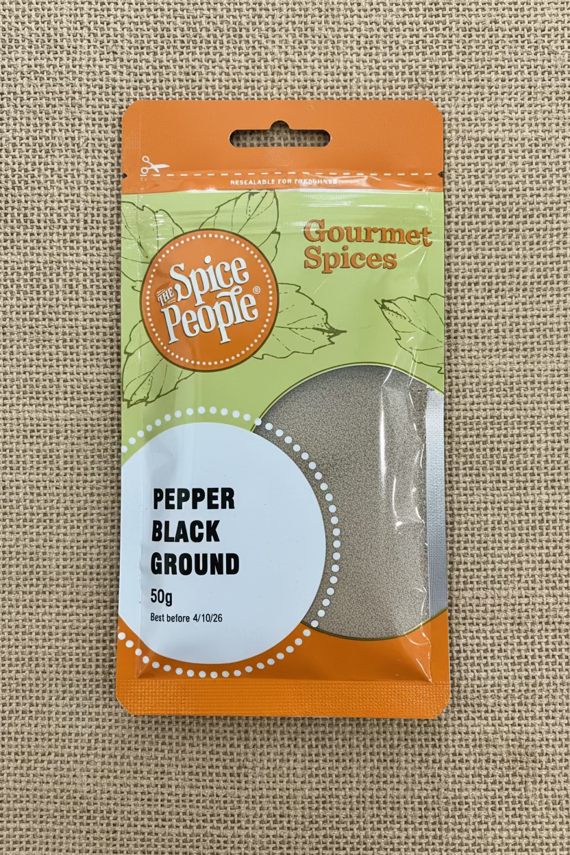Pepper black ground 50g