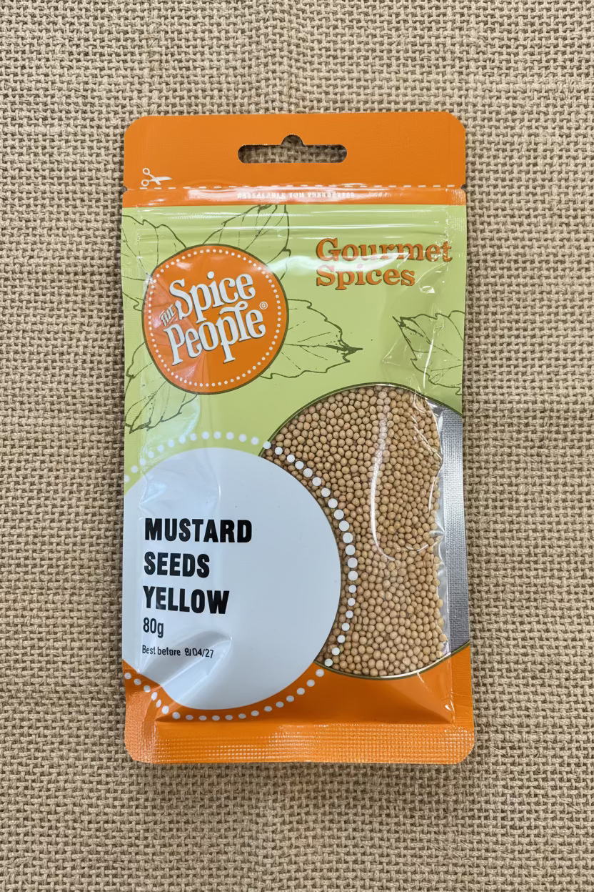 Mustard seeds yellow 80g
