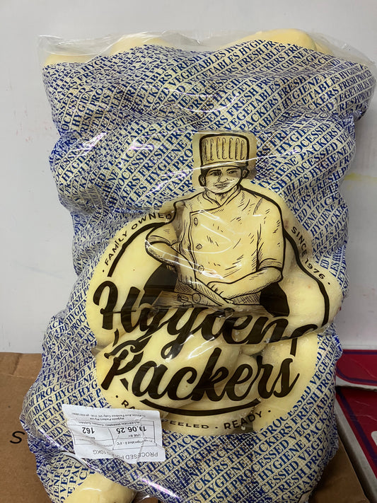 Medium Peeled potato 10kg