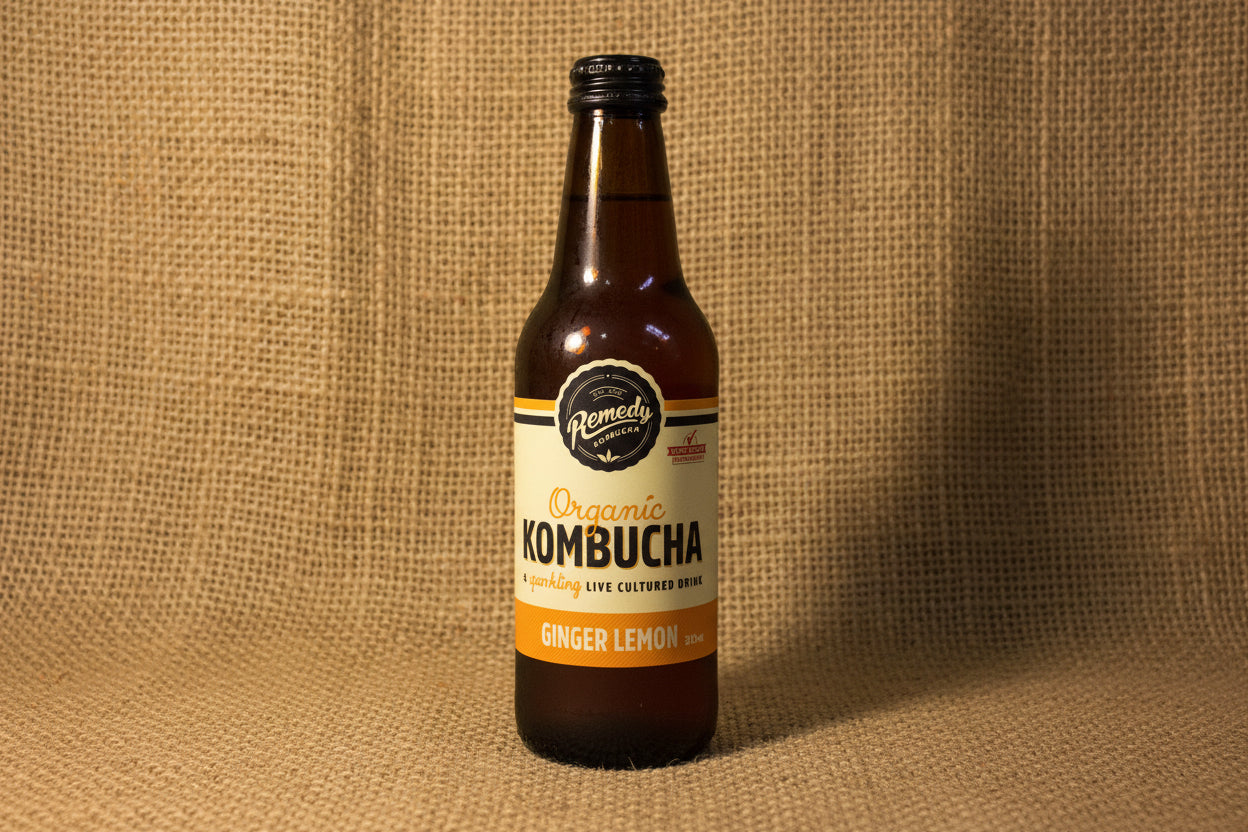 Ginger Lemon Kombucha