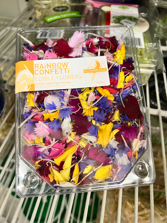 RAiNBOW CONFETTi 'EDIBLE FLOWERS