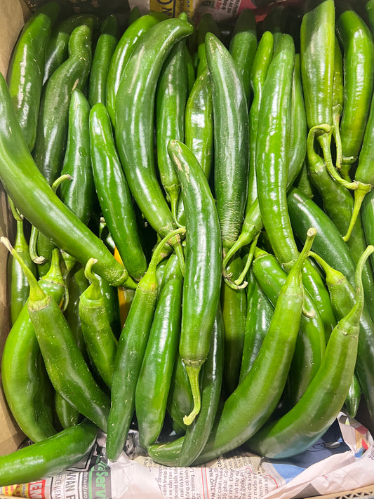 Green Chillies 70g approx(1 bunch)