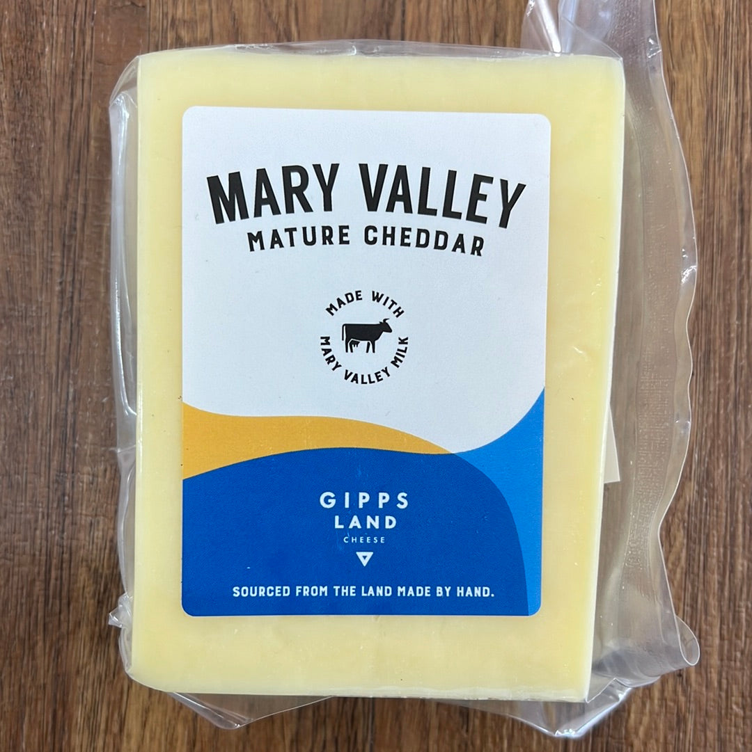 Mary Valley mature Cheddar