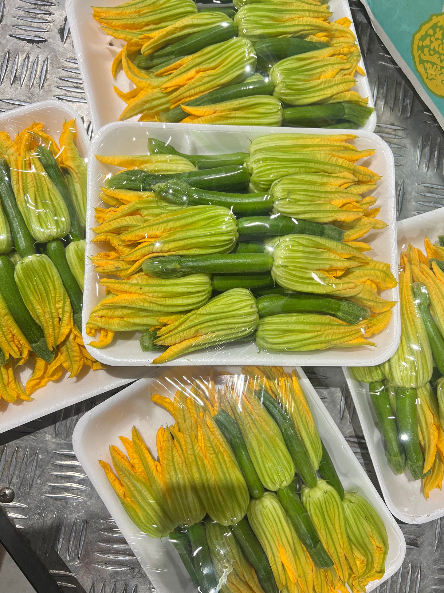 Zucchini flowers