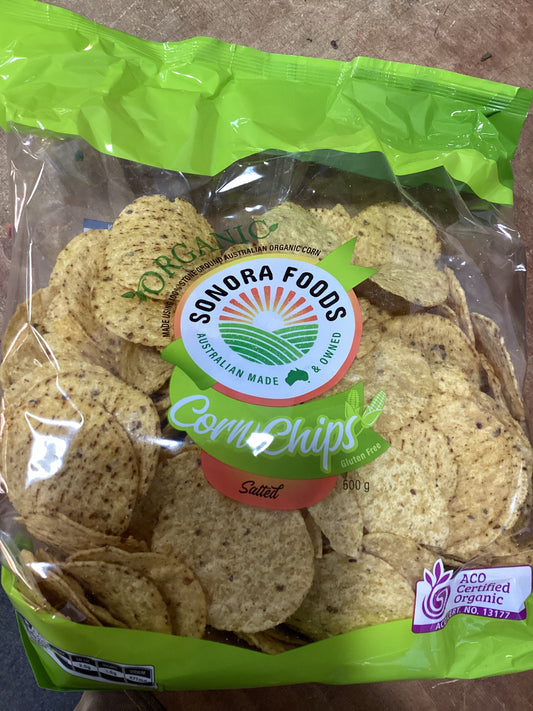 Corn chips Salted
