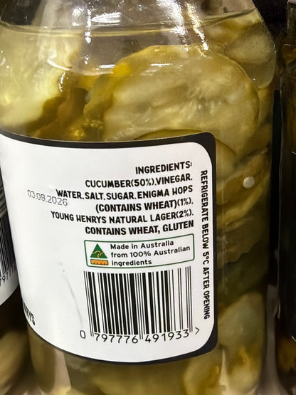 Beer pickle 500 G