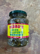 Sliced green jalapeño 350g net