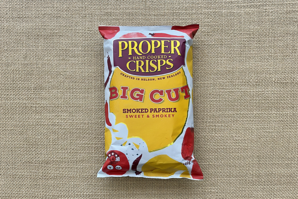 Proper crisps smoked paprika