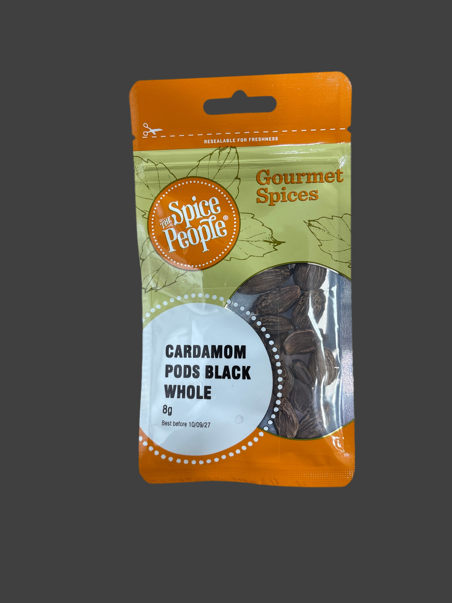 Cardamom pods black whole (8g)