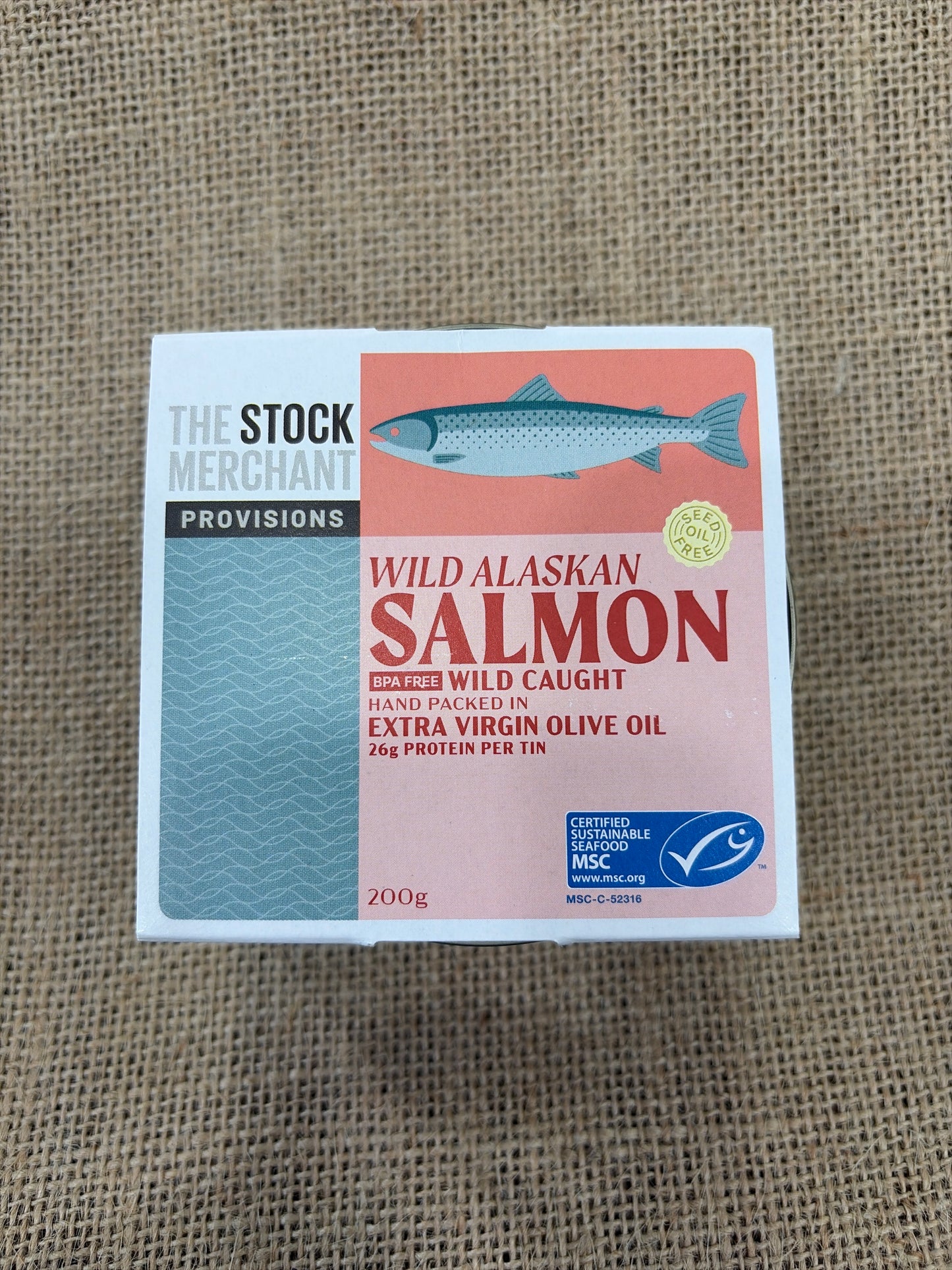 Wild Alaskan Salmon in olive oil 200gm