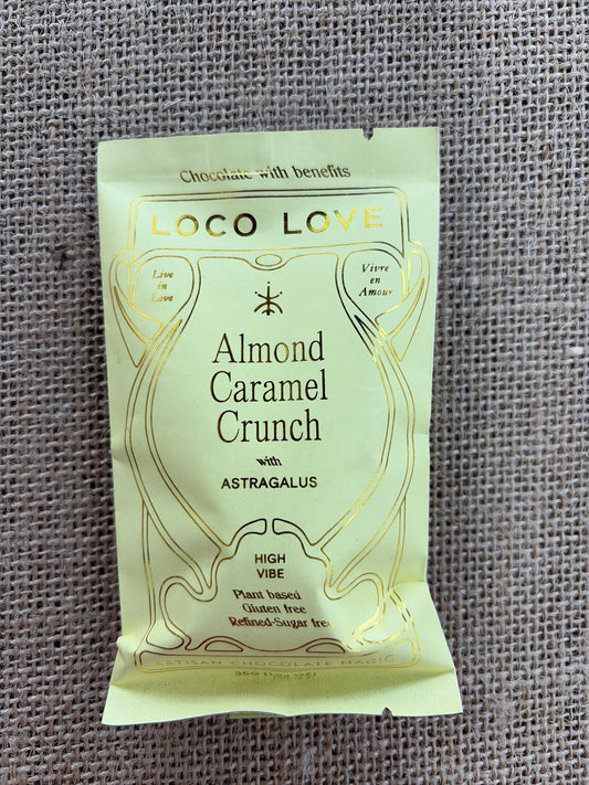 Almond crunch caramel