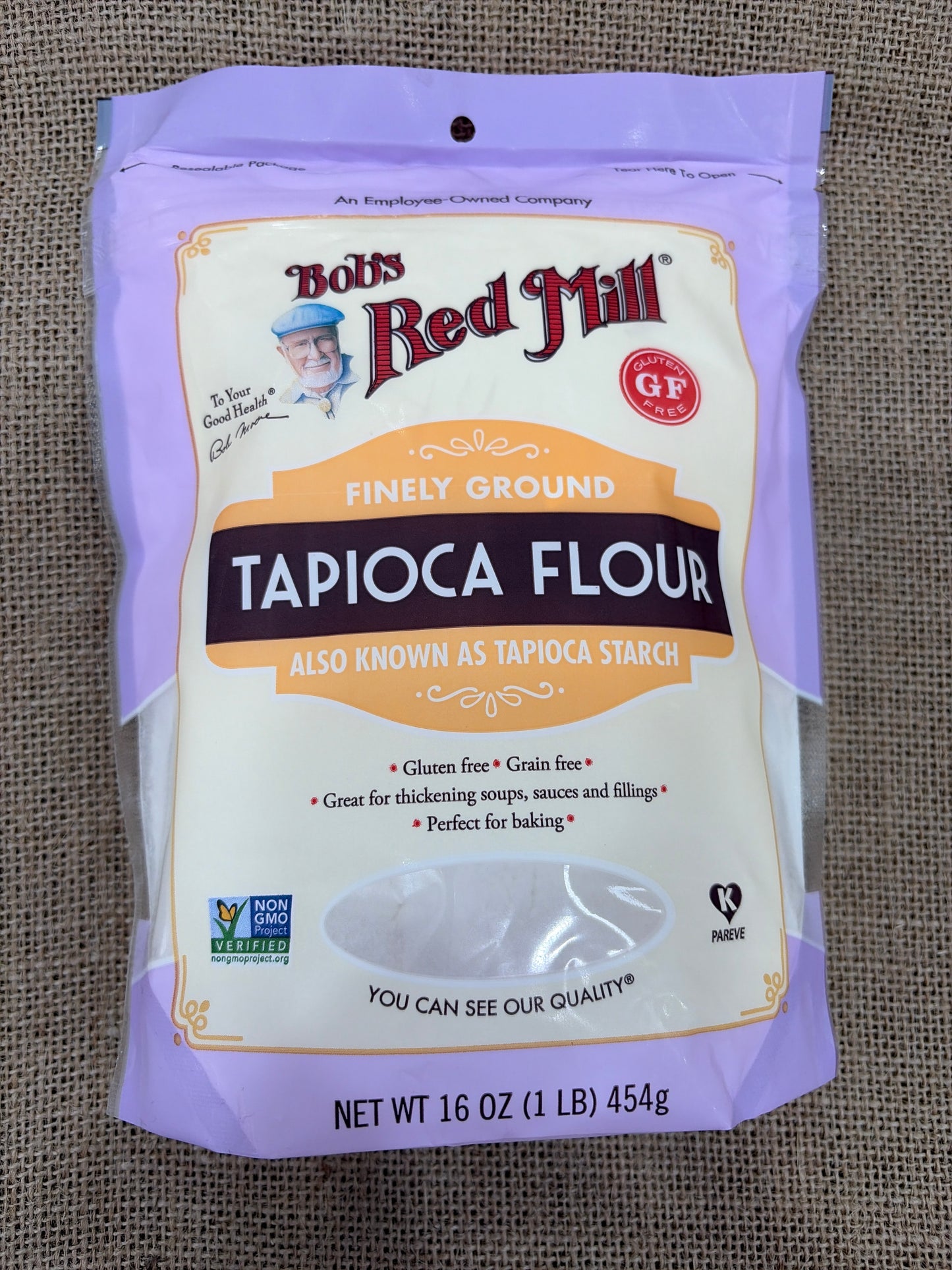 Finely ground Tapioca Flour 454g