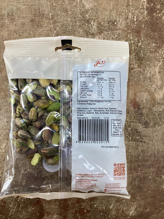 Natural pistachio kernels 100 g