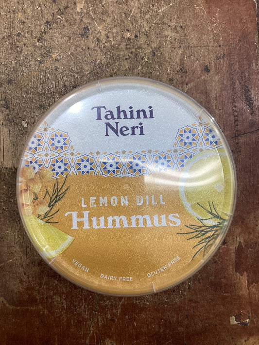 Tahini lemon dill hummus