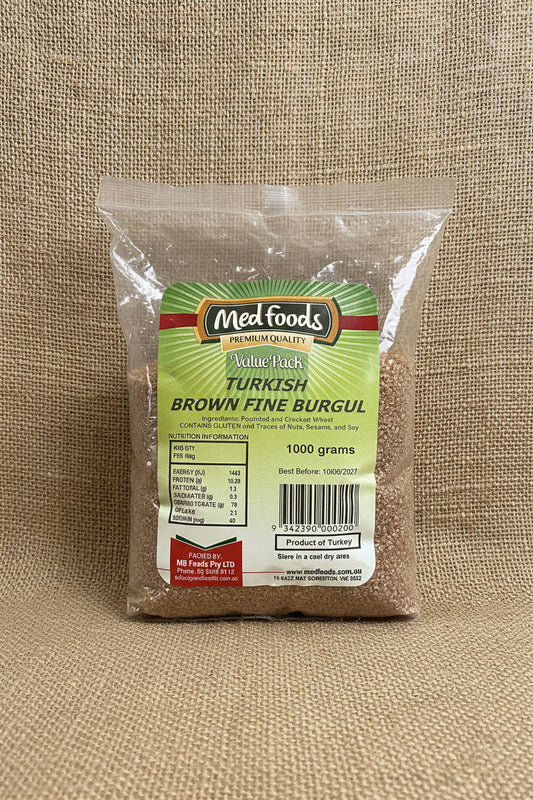 Turkish Brown fine burgul 1000 g