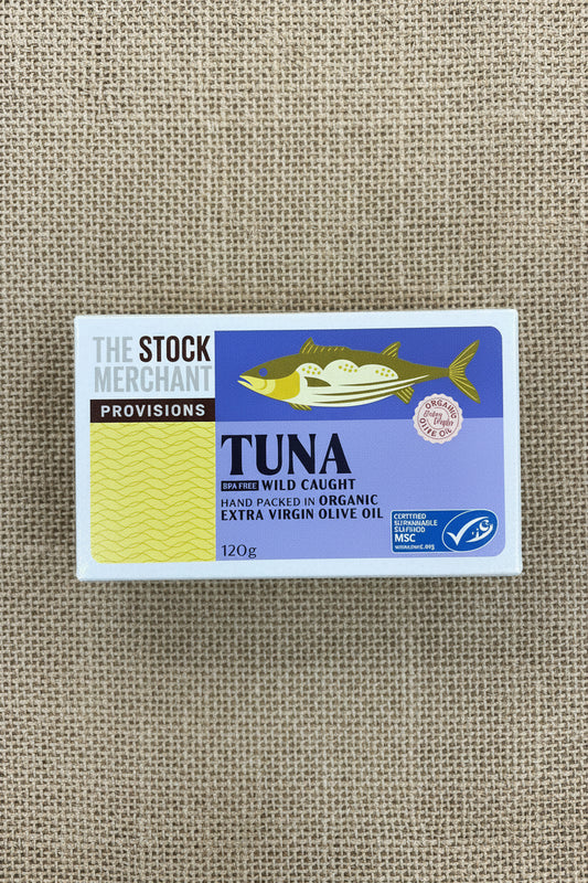 Tuna in organic olive oil 120g