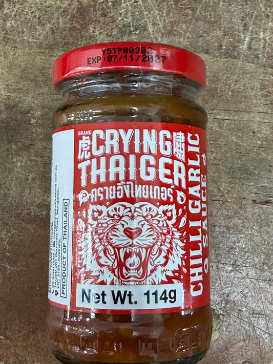 Crying Thaiger Chilli Garlic Sauce 114 G