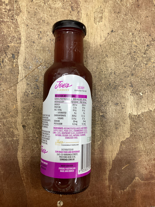 Joe's Classics Berry Smoothie