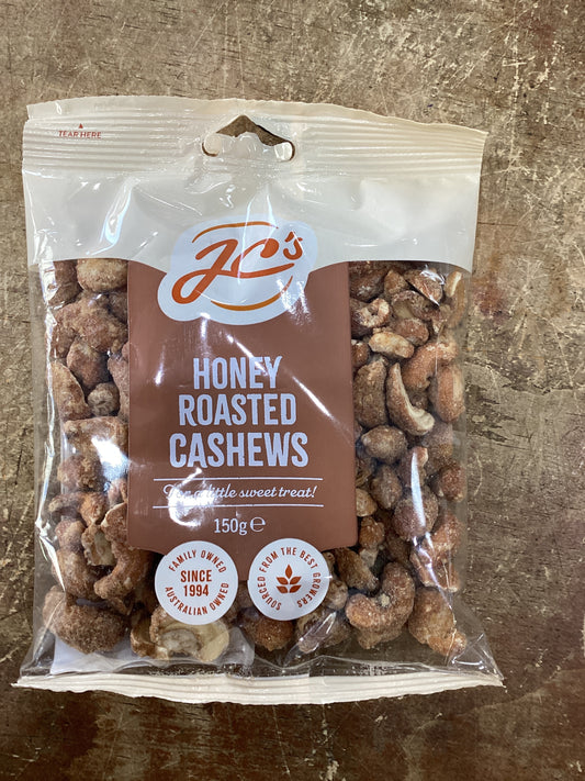 Honey roasted cashews 150 g