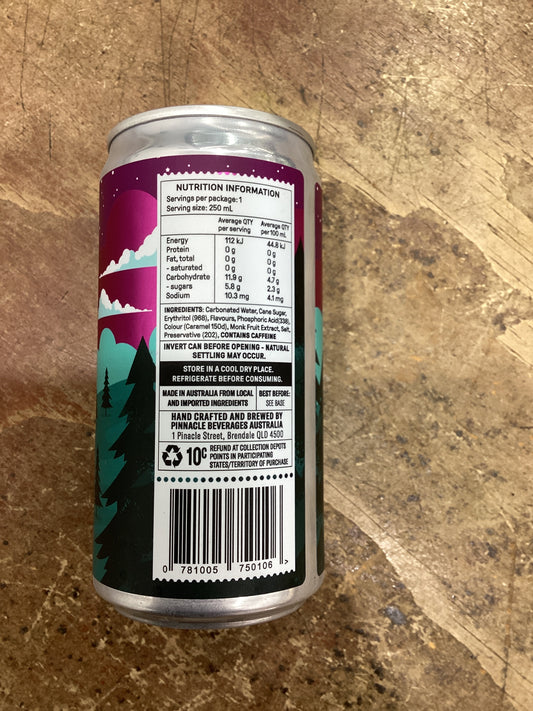 Low Sugar Soda