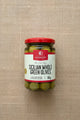 Sicilian whole green olives 280g