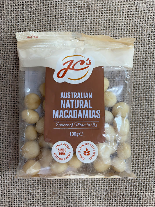 Natural Macadamia 100g