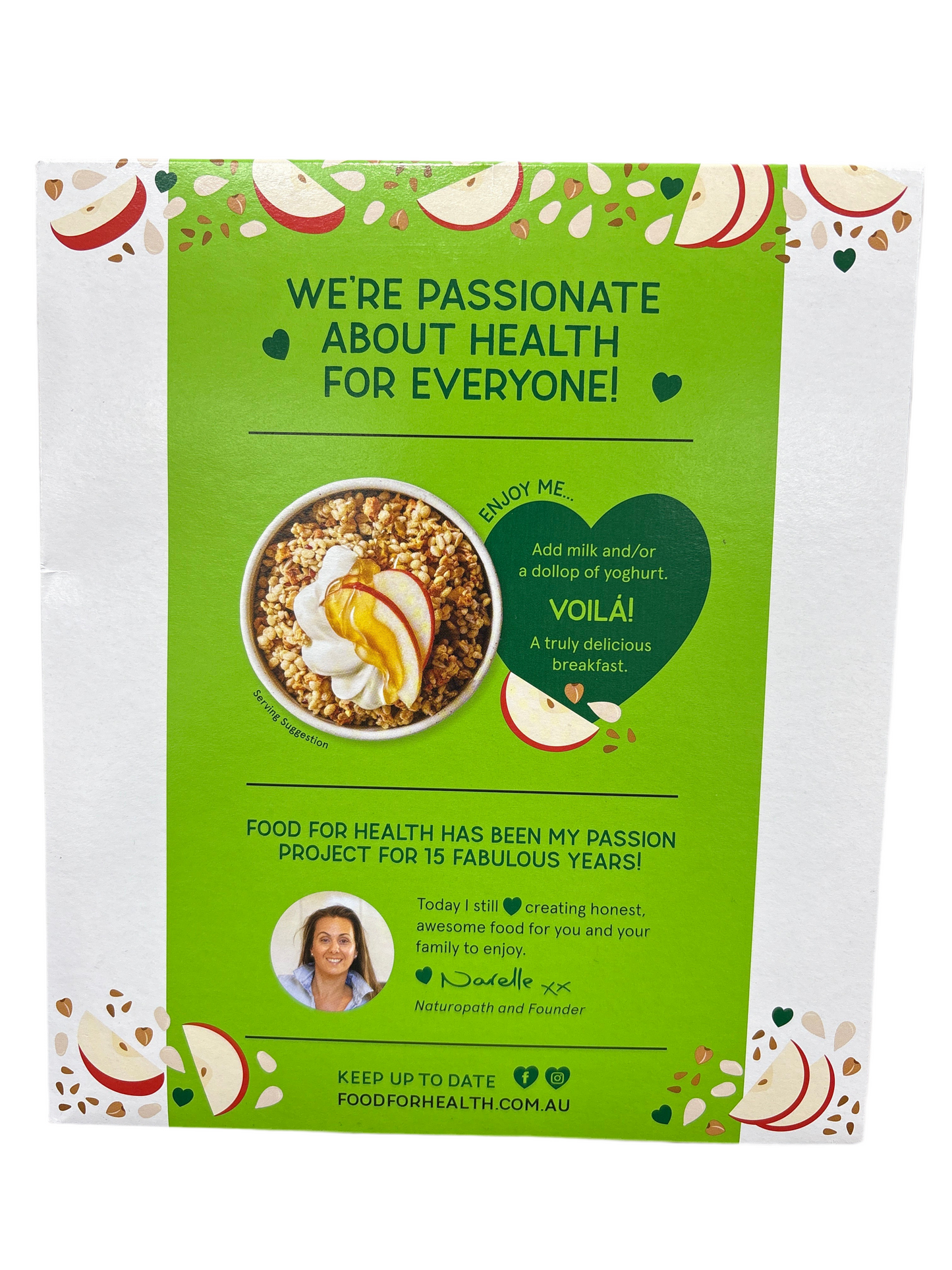Caramelised apple crumble Granola(400g)