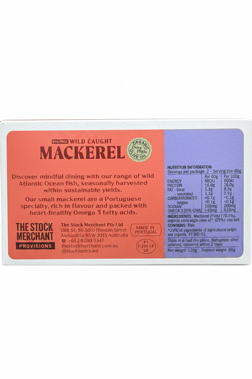 Mackerel - Wild caught 120 G