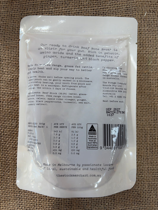 Beef bone broth 300gm