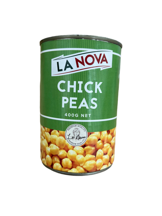 Canned chick peas 400gm net