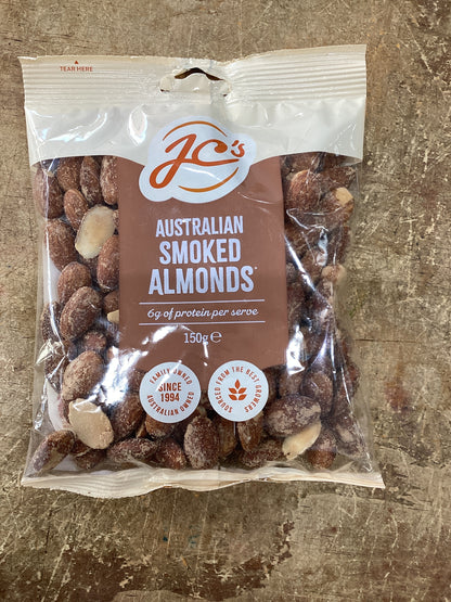 Australian Smoked Almonds 150 g
